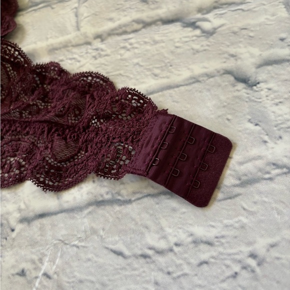 Zenana Outfitters Purple Lace Halter Top Bralette 2XL EUC - Picture 6 of 12